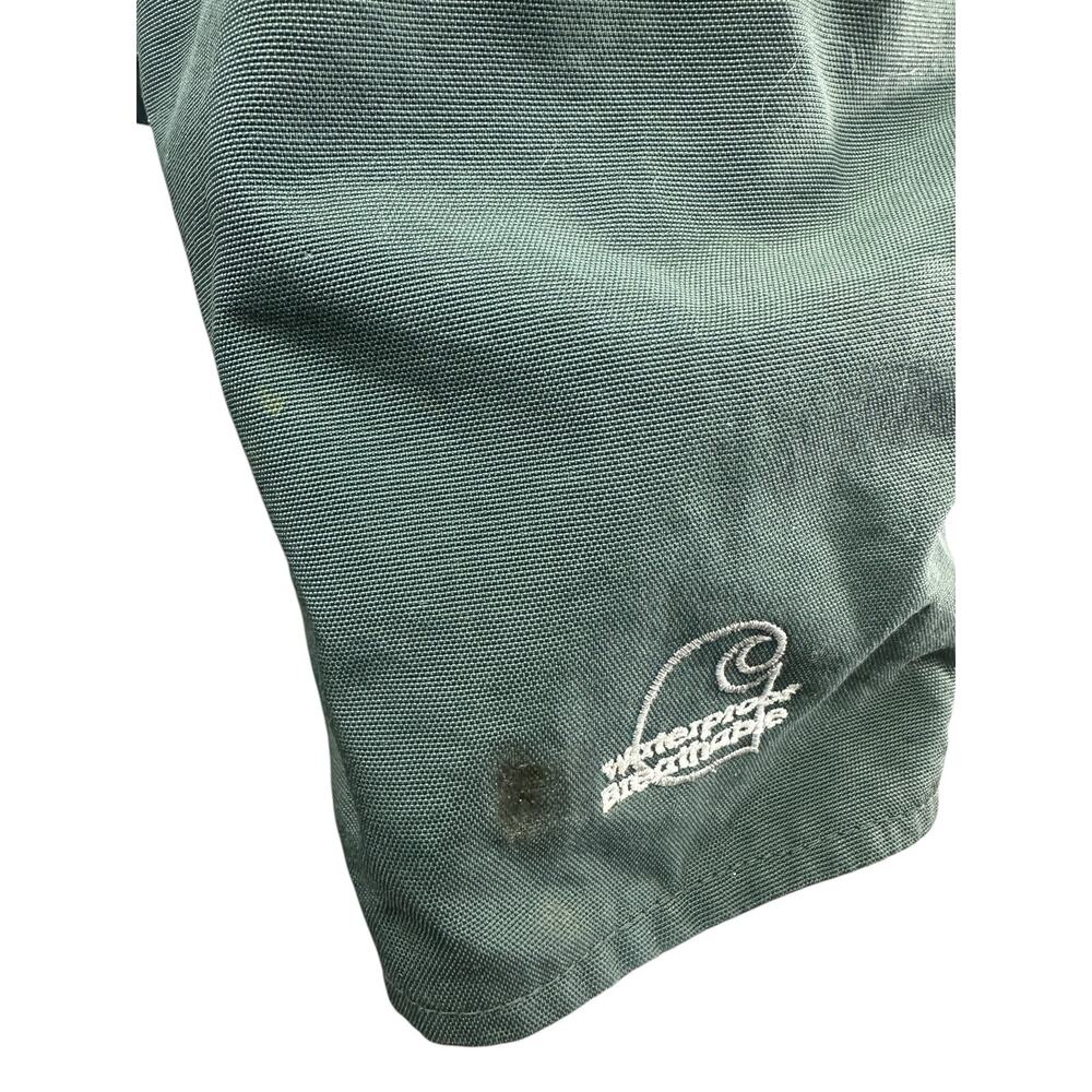 *Flawed Carhartt Jacket Shoreline Waterproof Breathable Green 2XL *Missing Hood - Picture 3 of 16
